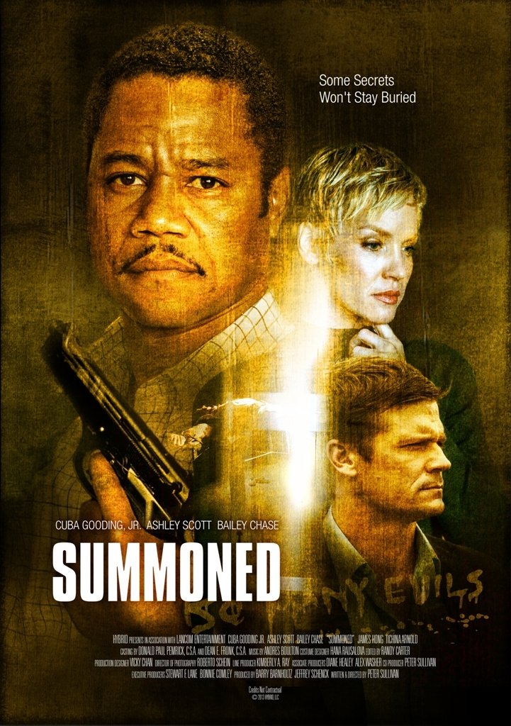 Cuba Gooding Jr., Bailey Chase, and Ashley Scott in Summoned (2013)