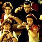 Antonio Banderas, Carla Gugino, Daryl Sabara, and Alexa PenaVega in Spy Kids (2001)