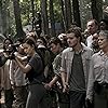 Norman Reedus, Melissa McBride, Christian Serratos, Sydney Park, Briana Venskus, and Callan McAuliffe in The Walking Dead (2010)