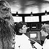 Harrison Ford, Mark Hamill, and Peter Mayhew in Star Wars (1977)