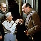 Alec Guinness, Katie Johnson, and Cecil Parker in The Ladykillers (1955)