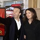 Roberto Benigni and Nicoletta Braschi at an event for Pinocchio (2002)
