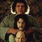 André René Roussimoff, Mandy Patinkin, and Wallace Shawn in The Princess Bride (1987)