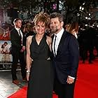Lorraine Ashbourne and Andy Serkis at an event for Breathe (2017)