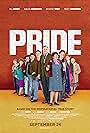 Imelda Staunton, Paddy Considine, Bill Nighy, Andrew Scott, Dominic West, George MacKay, Ben Schnetzer, and Faye Marsay in Pride (2014)