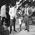 Natalie Wood, Steve McQueen, Vic Damone, William Claxton, and Luci Baines Johnson