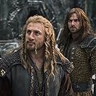 Dean O'Gorman and Aidan Turner in The Hobbit: The Battle of the Five Armies (2014)