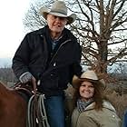 Jon Voight and Kimberly J. Richardson in "J.L. Family Ranch" Hallmark movie