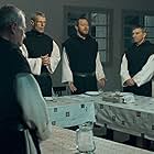 Jacques Herlin, Jean-Marie Frin, Philippe Laudenbach, Olivier Perrier, Loïc Pichon, Olivier Rabourdin, and Lambert Wilson in Of Gods and Men (2010)