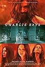 Matt Smith, Sosie Bacon, Hannah Murray, and Marianne Rendón in Charlie Says (2018)