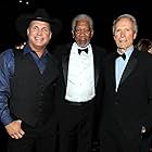 Clint Eastwood, Morgan Freeman, and Garth Brooks