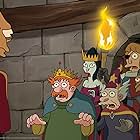 Maurice LaMarche, John DiMaggio, Tress MacNeille, Billy West, and Eric André in Disenchantment (2018)