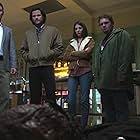 Jensen Ackles, Jared Padalecki, Genevieve Buechner, and Aaron Paul Stewart in Supernatural (2005)