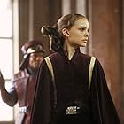 Natalie Portman and Hugh Quarshie in Star Wars: Episode I - The Phantom Menace (1999)
