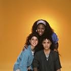 Marisa Tomei, Lisa Bonet, and Dawnn Lewis in A Different World (1987)