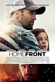 Jason Statham, James Franco, and Izabela Vidovic in Homefront (2013)