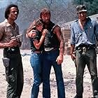 Robert Beltran, Chuck Norris, Leon Isaac Kennedy, and Dana Kimmell in Lone Wolf McQuade (1983)