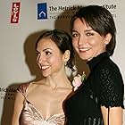 "All My Children" cast members Eden Riegel and Olga Sosnovska attend the 2003 Emery Awards at the Capitale December 4, 2003, in New York City. 