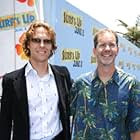 Ash Brannon and Chris Buck at an event for Surf's Up (2007)
