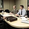 Ray Romano, Paul Lieberstein, John Krasinski, and Zach Woods in The Office (2005)