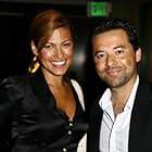 Eva Mendes and Oscar Orlando Torres at an event for Innocent Voices (2004)