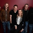 Sam Shepard, Vinessa Shaw, Nick Damici, Michael C. Hall, Jim Mickle, and Wyatt Russell at an event for Cold in July (2014)