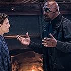 Samuel L. Jackson and Tom Holland in Spider-Man: Far from Home (2019)
