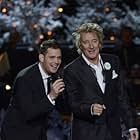 Rod Stewart and Michael Bublé in Michael Bublé: Home for the Holidays (2012)