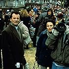 Bill Murray, Andie MacDowell, and Chris Elliott in Groundhog Day (1993)