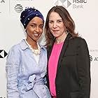 Norah Shapiro and Ilhan Omar at an event for Time for Ilhan (2018)