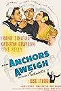 Gene Kelly, Frank Sinatra, Kathryn Grayson, and José Iturbi in Anchors Aweigh (1945)