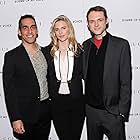 Christopher Denham, Brit Marling, and Zal Batmanglij at an event for Sound of My Voice (2011)