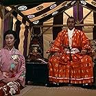 Toshirô Mifune and Yôko Shimada in Shogun (1980)
