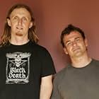 Sam Dunn and Scot McFadyen at an event for Metal: A Headbanger's Journey (2005)