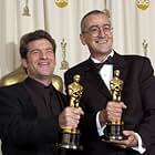 Mike Hopkins and Ethan Van der Ryn at an event for The 75th Annual Academy Awards (2003)