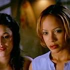 Dania Ramirez and Rachel Bilson in Buffy the Vampire Slayer (1997)