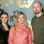 Shauna Macdonald, Neil Marshall, and Nora-Jane Noone at an event for The Descent (2005)