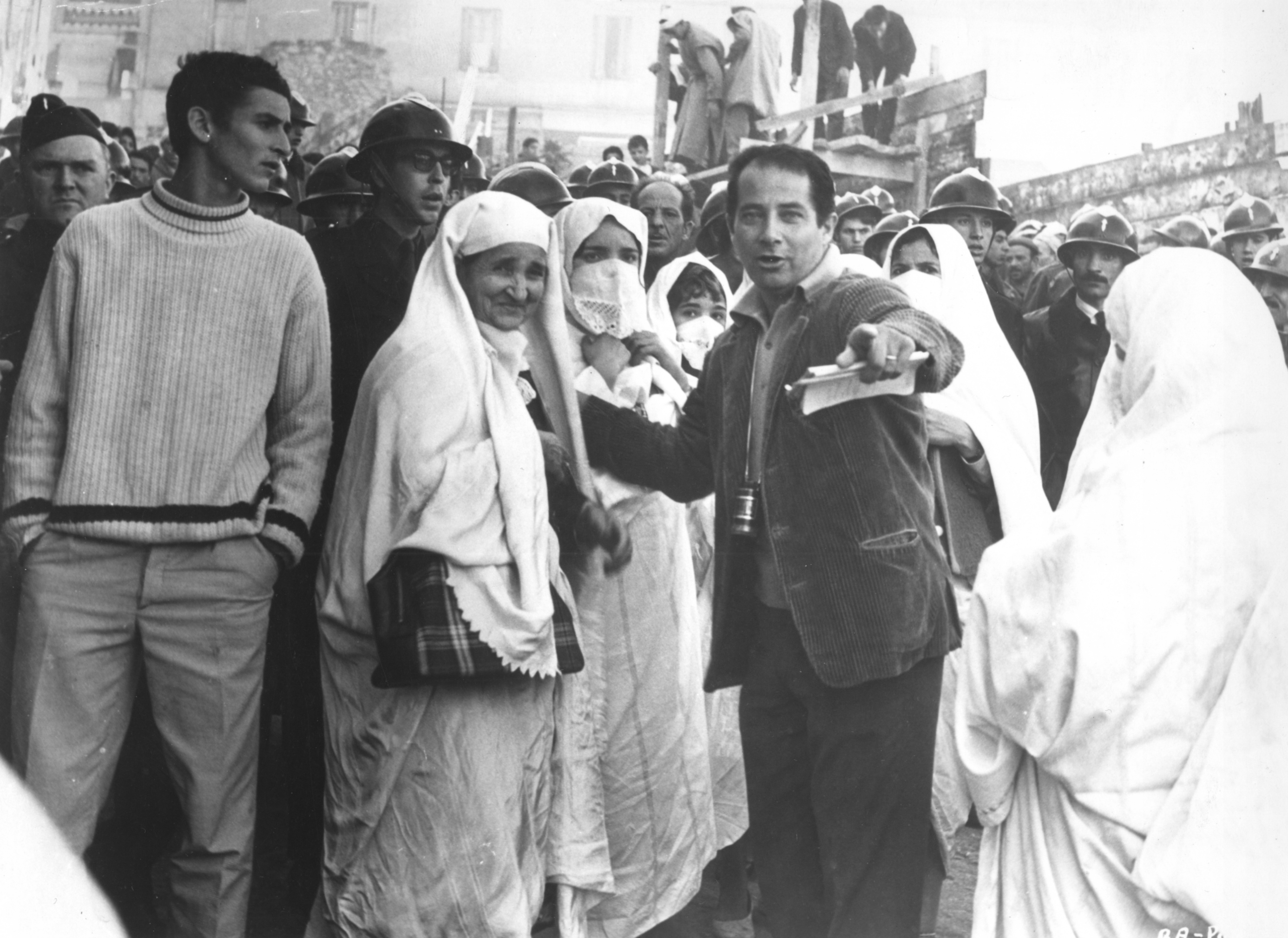 Gillo Pontecorvo in The Battle of Algiers (1966)