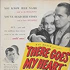 Virginia Bruce, Fredric March, and Ed Sullivan in There Goes My Heart (1938)