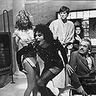 Susan Sarandon, Tim Curry, Barry Bostwick, Jonathan Adams, and Patricia Quinn in The Rocky Horror Picture Show (1975)