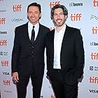 Hugh Jackman and Jason Reitman at an event for The Front Runner (2018)