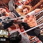 Rami Sebei and Joshua Samuel Fatu in WrestleMania 39 (2023)