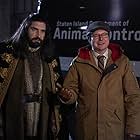 Kayvan Novak and Mark Proksch in What We Do in the Shadows (2019)