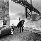James Stewart and Kim Novak in Vertigo (1958)