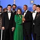 Avi Arad, Phil Lord, Christopher Miller, Peter Ramsey, Rodney Rothman, Christina Steinberg, Amy Pascal, and Bob Persichetti at an event for 2019 Golden Globe Awards (2019)