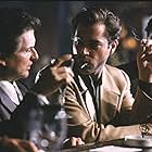 Ray Liotta, Joe Pesci, and Joseph Bono in Goodfellas (1990)