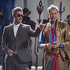 Jeff Goldblum and Taika Waititi in Thor: Ragnarok (2017)