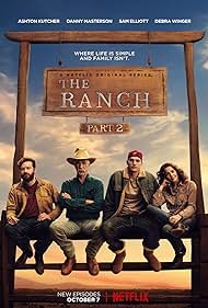 Sam Elliott, Debra Winger, Ashton Kutcher, and Danny Masterson in The Ranch (2016)