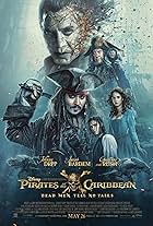 Johnny Depp, Javier Bardem, Geoffrey Rush, Kaya Scodelario, Brenton Thwaites, Pablo, and Chiquita in Pirates of the Caribbean: Dead Men Tell No Tales (2017)