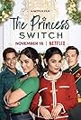 Vanessa Hudgens, Nick Sagar, and Sam Palladio in The Princess Switch (2018)